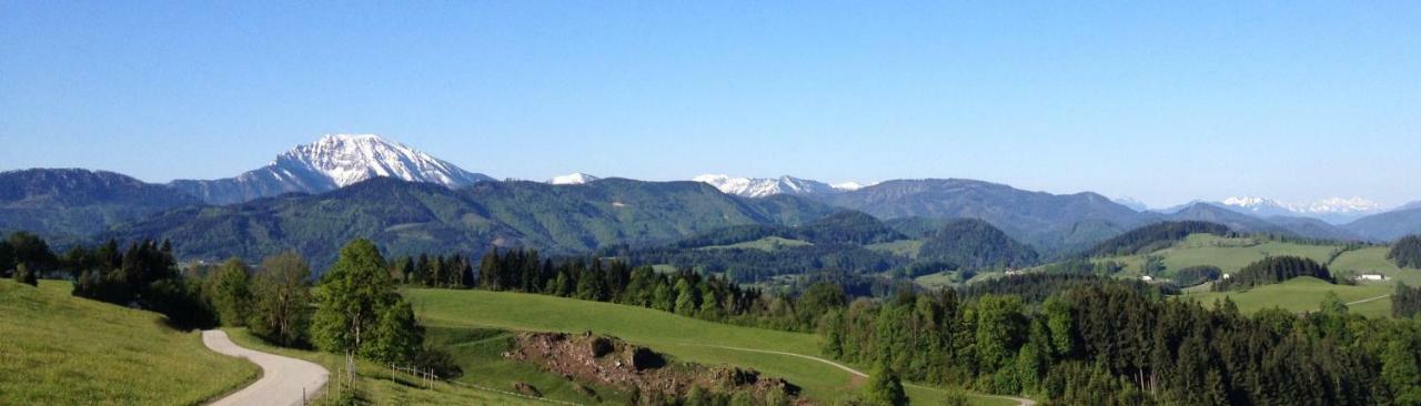 Oetscherblick Fam Winter Frankenfels Exterior foto